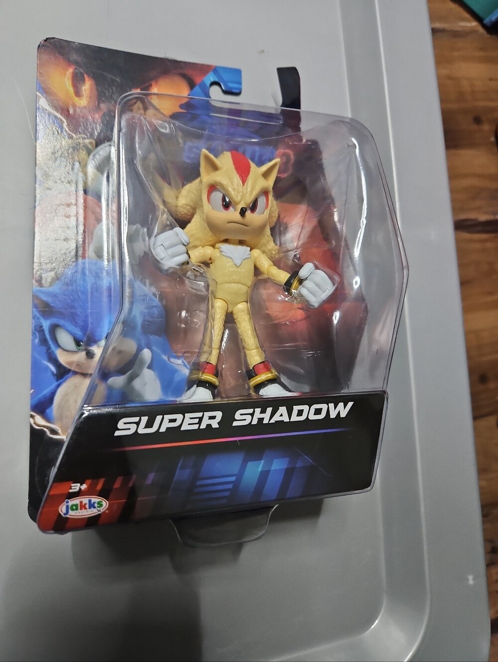 2025 Sonic The Hedgehog 3 Movie Wave 3 SUPER SHADOW 5” Action Figure NEW